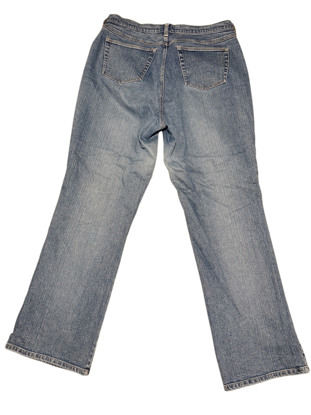 Vintage Venezia Jeans Bootcut High Rise Denim Size 18 Tall Y2K Lane Bryant Blue - Picture 2 of 3